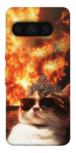 Чехол itsPrint Cat explosion для Google Pixel 8 Pro