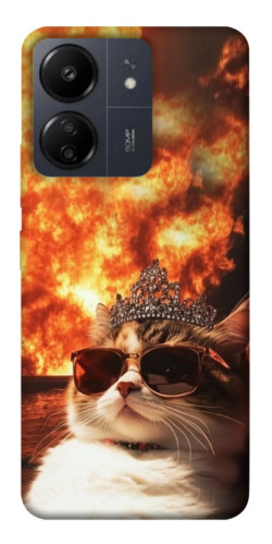 Чехол itsPrint Cat explosion для Xiaomi Redmi 13C