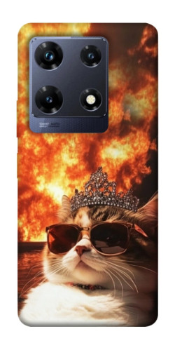 Чехол itsPrint Cat explosion для Infinix Note 30 Pro