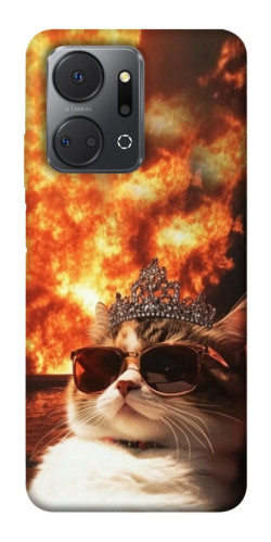 Чехол itsPrint Cat explosion для Huawei Honor X7a