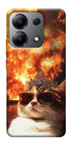 Чехол itsPrint Cat explosion для Xiaomi Redmi Note 13 4G