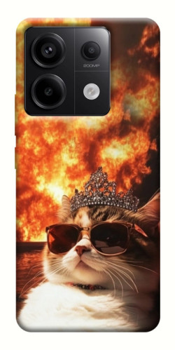 Чехол itsPrint Cat explosion для Xiaomi Redmi Note 13 Pro 4G
