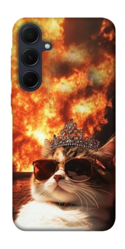 Чехол itsPrint Cat explosion для Samsung Galaxy A35