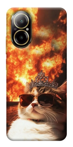 Чехол itsPrint Cat explosion для Realme C67 4G