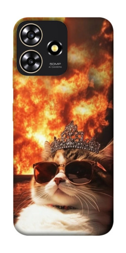 Чехол itsPrint Cat explosion для ZTE Blade A73 4G