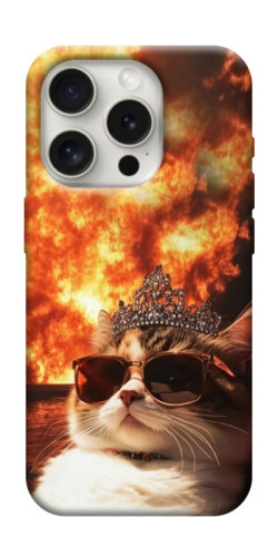 Чехол itsPrint Cat explosion для Apple iPhone 16 Pro Max (6.9")