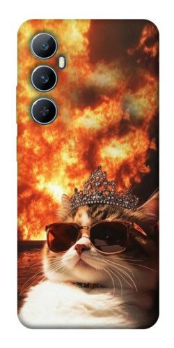 Чехол itsPrint Cat explosion для Realme C65 4G