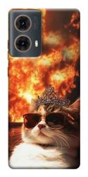 Чехол itsPrint Cat explosion для Motorola Moto G85