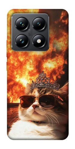 Чехол itsPrint Cat explosion для Xiaomi 14T Pro