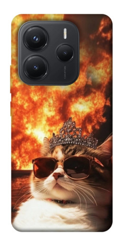 Чехол itsPrint Cat explosion для Xiaomi Redmi Note 14 5G