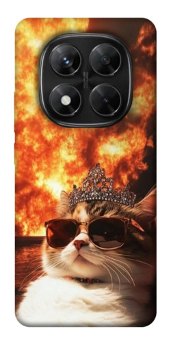 Чехол itsPrint Cat explosion для Xiaomi Redmi Note 14 Pro 5G
