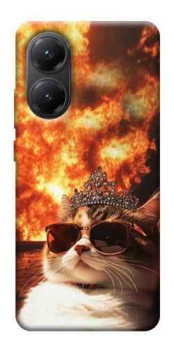 Чехол itsPrint Cat explosion для Xiaomi Poco X7 Pro