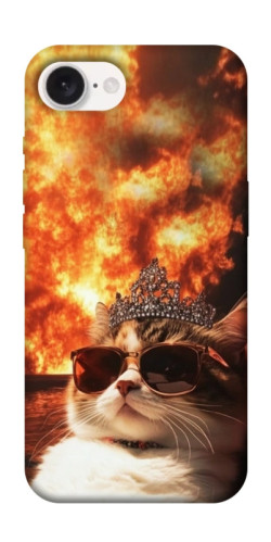 Чехол itsPrint Cat explosion для Apple iPhone 16e (6.1")