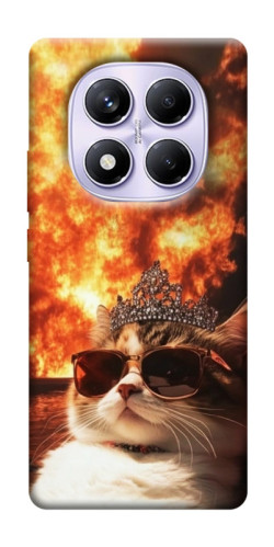 Чехол itsPrint Cat explosion для Xiaomi Redmi Note 14 Pro 4G