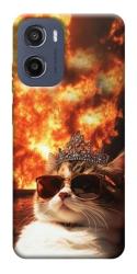 Чехол itsPrint Cat explosion для Motorola Moto G05