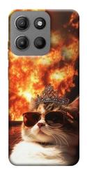 Чехол itsPrint Cat explosion для Motorola Moto G15 4G