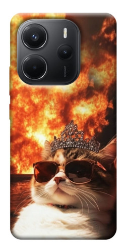 Чехол itsPrint Cat explosion для Xiaomi Redmi Note 14 4G (Europe version)