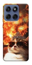 Чехол itsPrint Cat explosion для Motorola Edge 60 Fusion