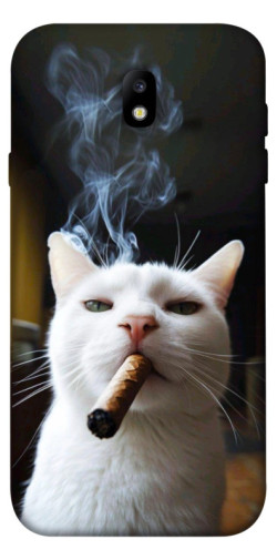 Чехол itsPrint Cat cigar для Samsung J730 Galaxy J7 (2017)