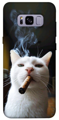 Чехол itsPrint Cat cigar для Samsung G955 Galaxy S8 Plus