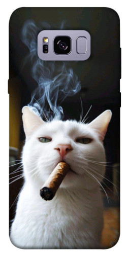Чехол itsPrint Cat cigar для Samsung G955 Galaxy S8 Plus