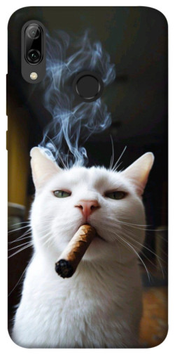 Чехол itsPrint Cat cigar для Huawei P Smart (2019)