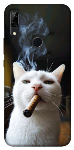 Чехол itsPrint Cat cigar для Huawei P Smart Z