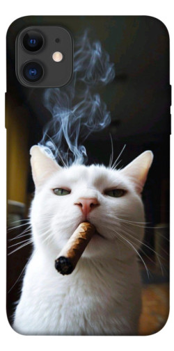 Чехол itsPrint Cat cigar для Apple iPhone 11 (6.1")