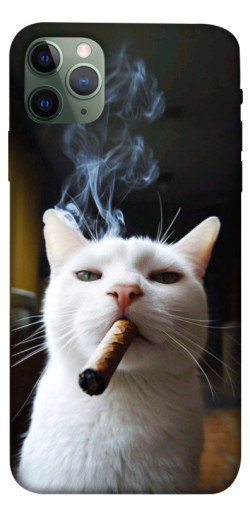 Чехол itsPrint Cat cigar для Apple iPhone 11 Pro Max (6.5")