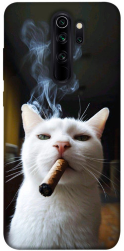Чехол itsPrint Cat cigar для Xiaomi Redmi Note 8 Pro