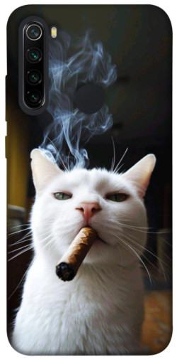 Чехол itsPrint Cat cigar для Xiaomi Redmi Note 8