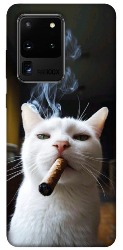 Чехол itsPrint Cat cigar для Samsung Galaxy S20 Ultra