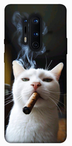 Чехол itsPrint Cat cigar для OnePlus 8 Pro