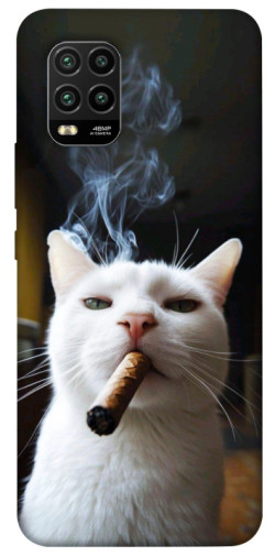 Чехол itsPrint Cat cigar для Xiaomi Mi 10 Lite