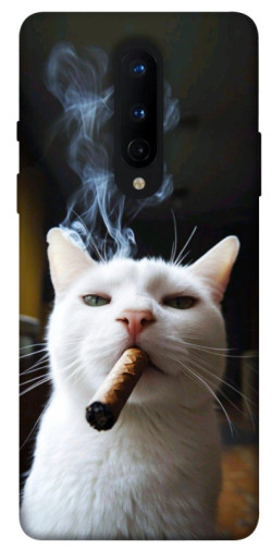 Чехол itsPrint Cat cigar для OnePlus 8