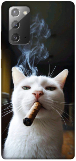 Чехол itsPrint Cat cigar для Samsung Galaxy Note 20