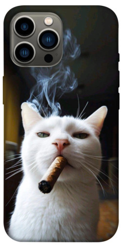Чехол itsPrint Cat cigar для Apple iPhone 12 Pro Max (6.7")
