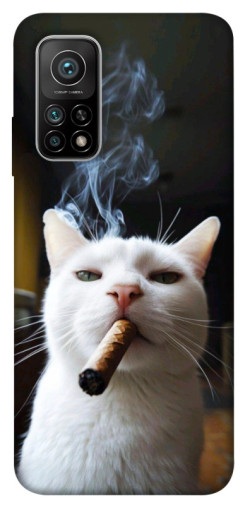 Чехол itsPrint Cat cigar для Xiaomi Mi 10T