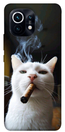 Чехол itsPrint Cat cigar для Xiaomi Mi 11