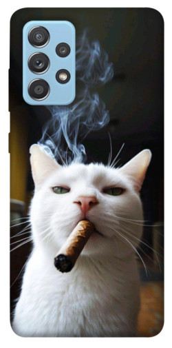 Чехол itsPrint Cat cigar для Samsung Galaxy A52 4G / A52 5G