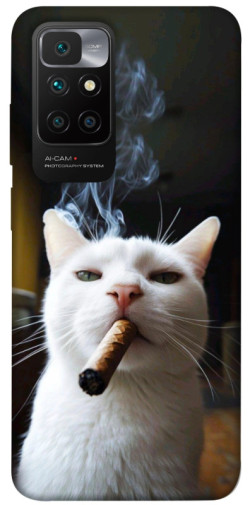 Чехол itsPrint Cat cigar для Xiaomi Redmi 10