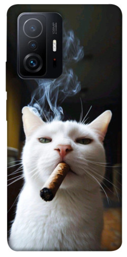 Чехол itsPrint Cat cigar для Xiaomi 11T / 11T Pro
