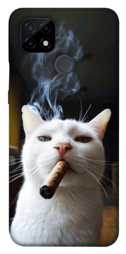 Чехол itsPrint Cat cigar для Realme C21