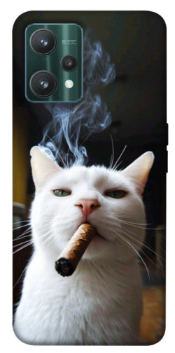 Чехол itsPrint Cat cigar для Realme 9 Pro