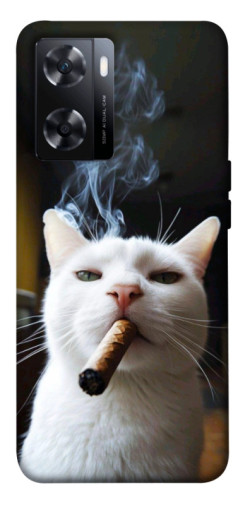 Чехол itsPrint Cat cigar для OnePlus Nord N20 SE