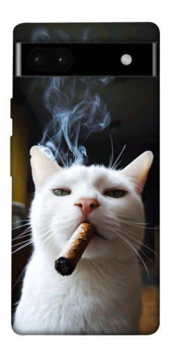 Чохол itsPrint Cat cigar для Google Pixel 6a