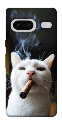 Чохол itsPrint Cat cigar для Google Pixel 7