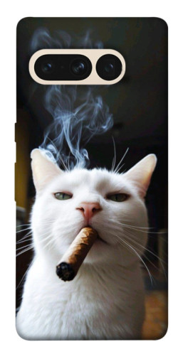 Чохол itsPrint Cat cigar для Google Pixel 7 Pro