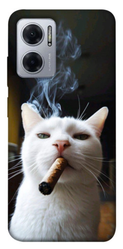 Чехол itsPrint Cat cigar для Xiaomi Redmi Note 11E