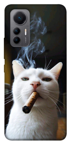 Чехол itsPrint Cat cigar для Xiaomi 12 Lite